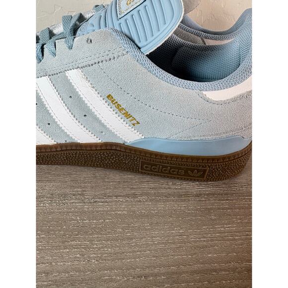 Adidas Busenitz Men’s 12 Sneaker Skateboarding Shoe Ash Gray Gum Blue Athletic - Picture 6 of 9